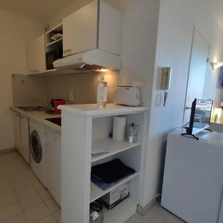 2 Pieces Avec Piscine, Terrasse Et A 400m De La Plage A - Fr-1-252-164 * Antibes